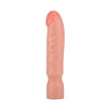 12 Inch Realistic Dildo with Handle Base – Extra Girth Flesh Pink Dong by ToyJoy