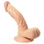 Realistic Suction Dildo with Balls – 6.5 Inch Length, Wall-Mountable Base
