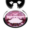 Pink Gem Medium Anal Plug – (Metal)