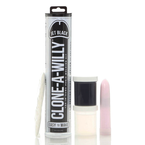 Clone-A-Willy Kit – DIY Vibrating Penis Moulding Kit (Jet Black)