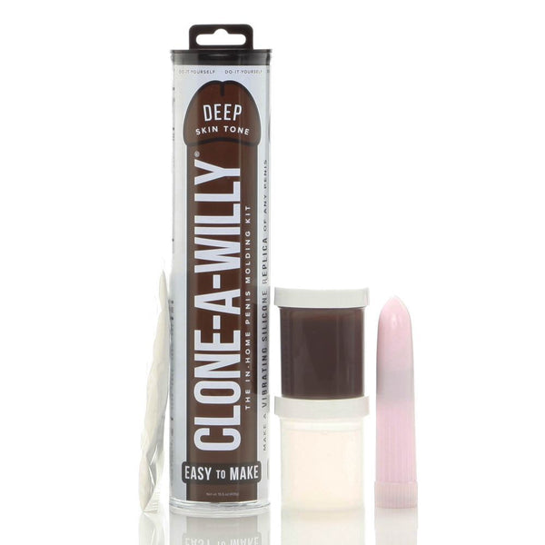 Clone-A-Willy Kit – DIY Vibrating Penis Moulding Kit (Deep Tone)