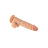 8 Inch Dual-Density Realistic Dildo – Suction Base Flesh Pink by Evolved