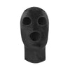 Velvet Black Play Mask with Eye & Mouth Cutouts