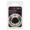 Metal Cock Ring 3-Pack – Silver Steel for Maximum Support