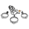 Master Series Chastity Cock Cage – Steel Lockdown