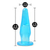 Mini Blue Finger-Hole Butt Plug – Tapered Anal Trainer